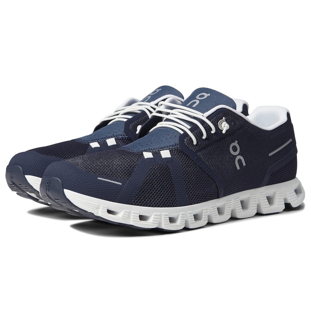 On Cloud 5 Men's Sneakers - Sz 7.5 Midnight/White Shoe